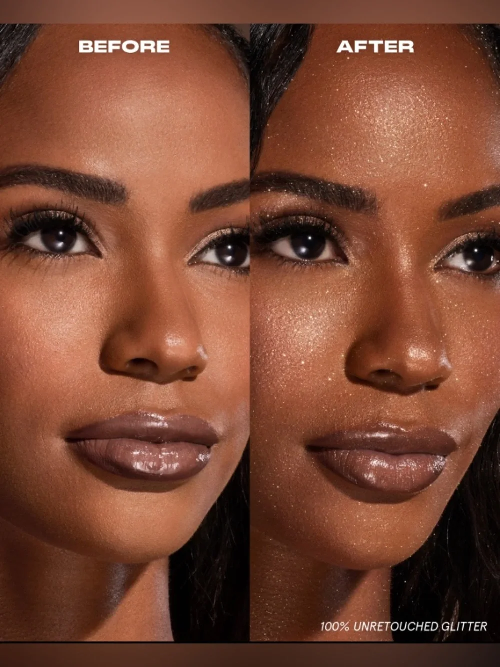 ONE/ SIZE On 'Til Dawn Waterproof Glitter Setting Spray -BROWN SUGAR LMTD. EDT.